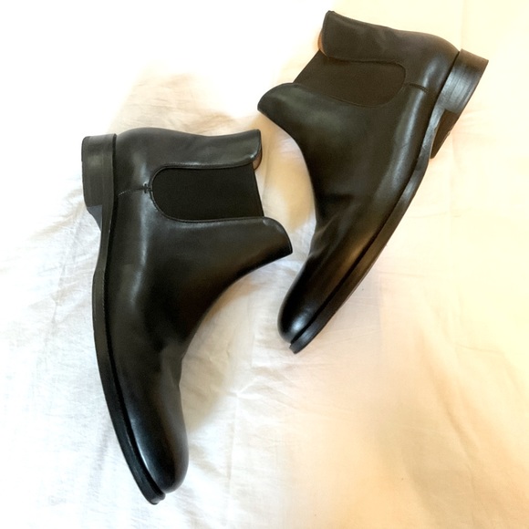Cole Haan Other - Cole Haan black leather ankle length boots size 10.5
